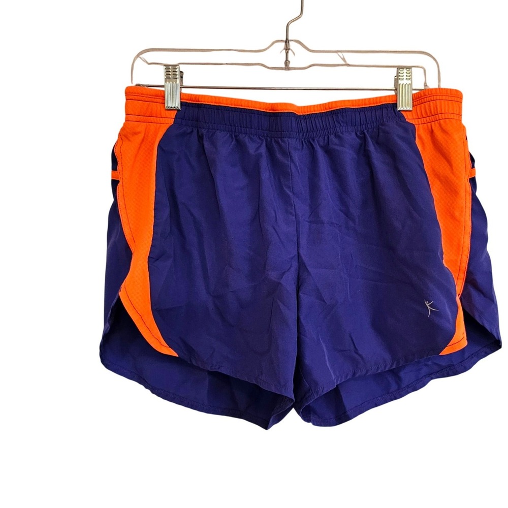 Danskin Women's Running Shorts Purple Orange Athletic Performance Size M